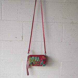 Vera Bradley Rumba All In One Crossbody Wallet Purse